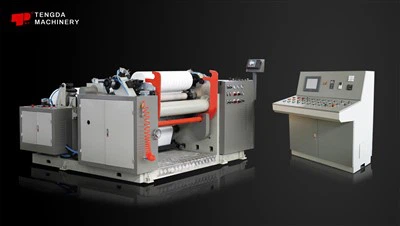 Single arbr Bobbin Slitter Rewinder machin